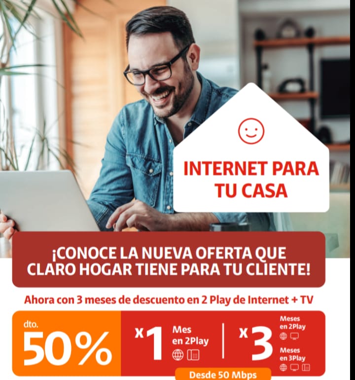 Inicialmente vendaje tugurio 3 PLAY HFC (INTERNET + LINEA TELEFONICA + TV CLARO) – Distribuidor  Autorizado Claro Peru